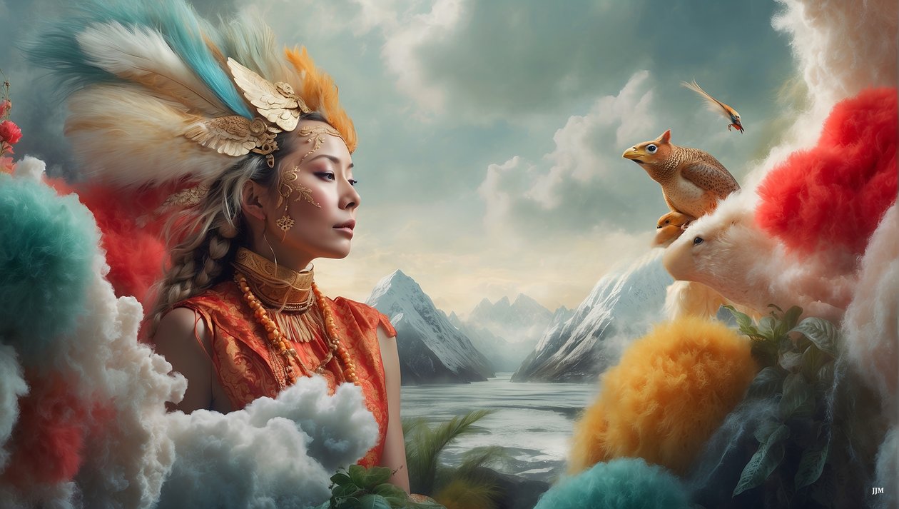 Dreamcore_dreamlike_scene-inuit_02 de Josef Johann Michel