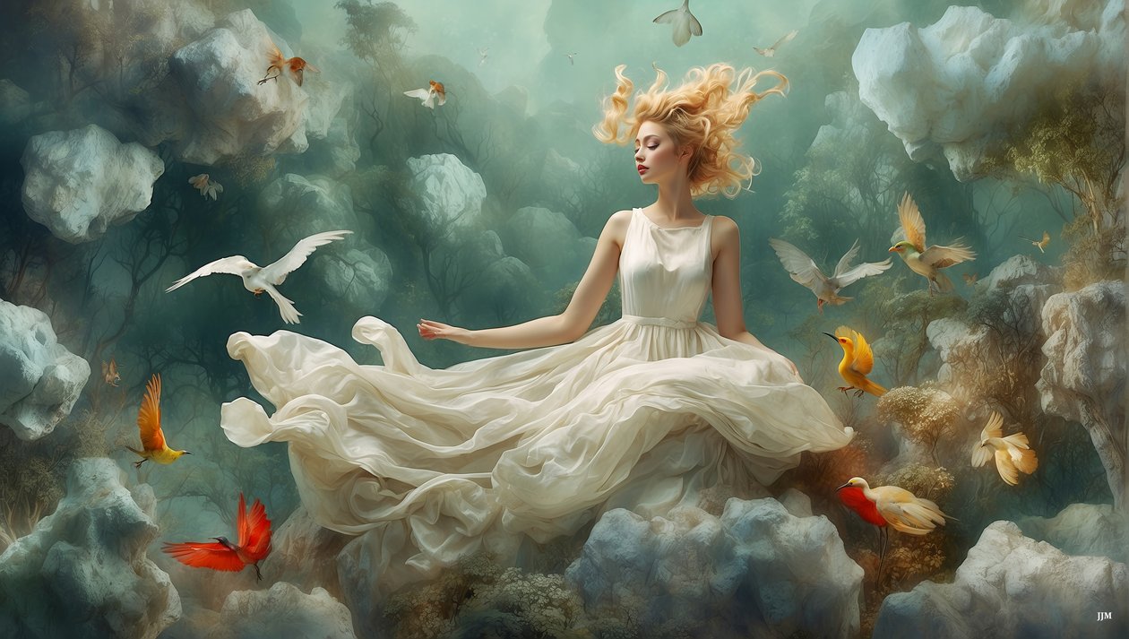 Dreamcore_dreamlike_scene-white_01 de Josef Johann Michel