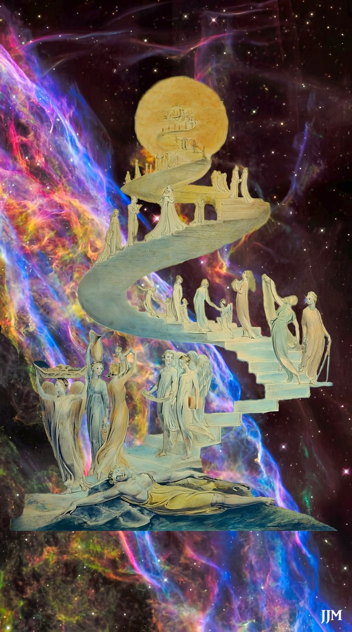 JJM-recreate: Blake-W_Jakobs Traum+JWST de Josef Johann Michel