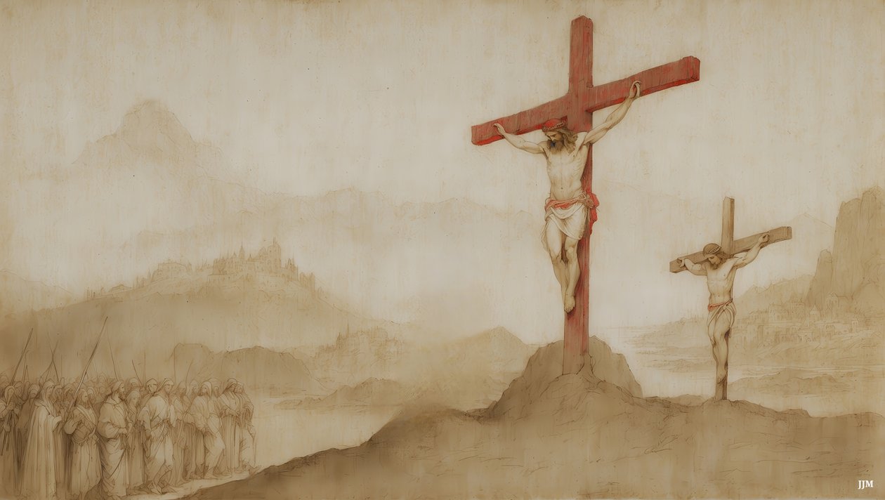 Jesus_Crucificação_01 de Josef Johann Michel