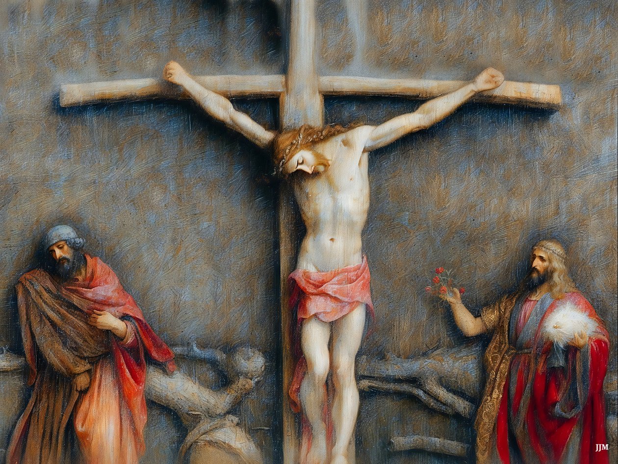 Jesus_na_cruz_01 de Josef Johann Michel