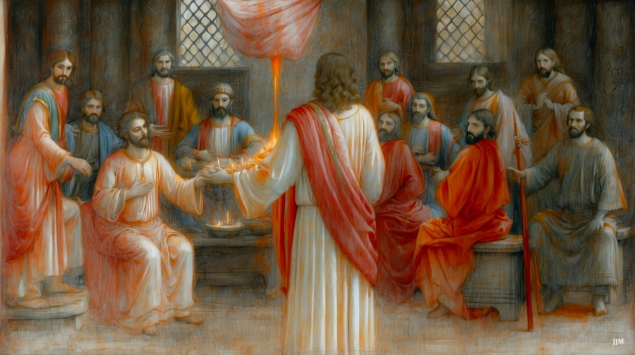 Jesus_aparece aos discípulos_02 de Josef Johann Michel