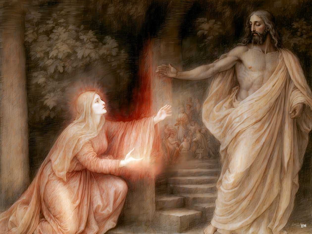 Jesus_disse-lhe_Não me agarres_02 de Josef Johann Michel