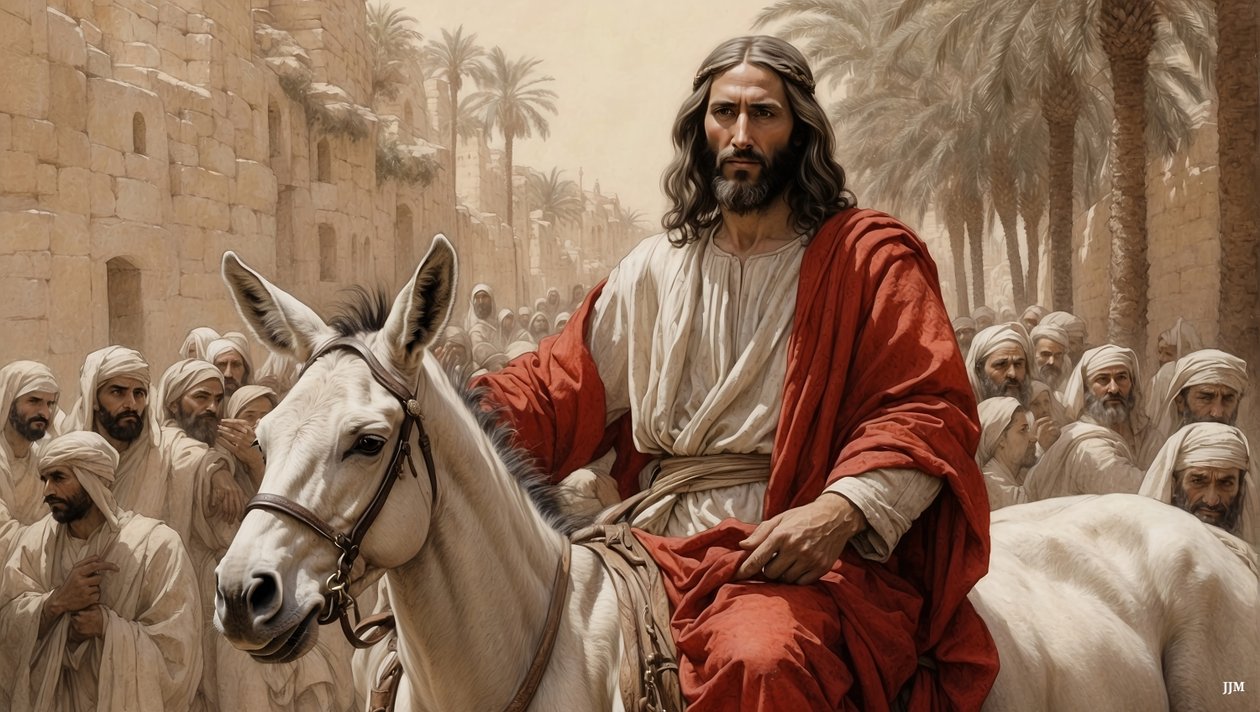 Jesus_entra_em_Jerusalém_01 de Josef Johann Michel