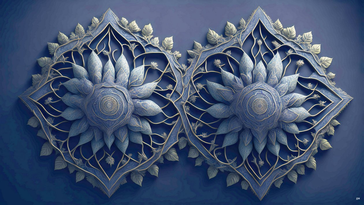 mandala:elementos africanos_01 de Josef Johann Michel