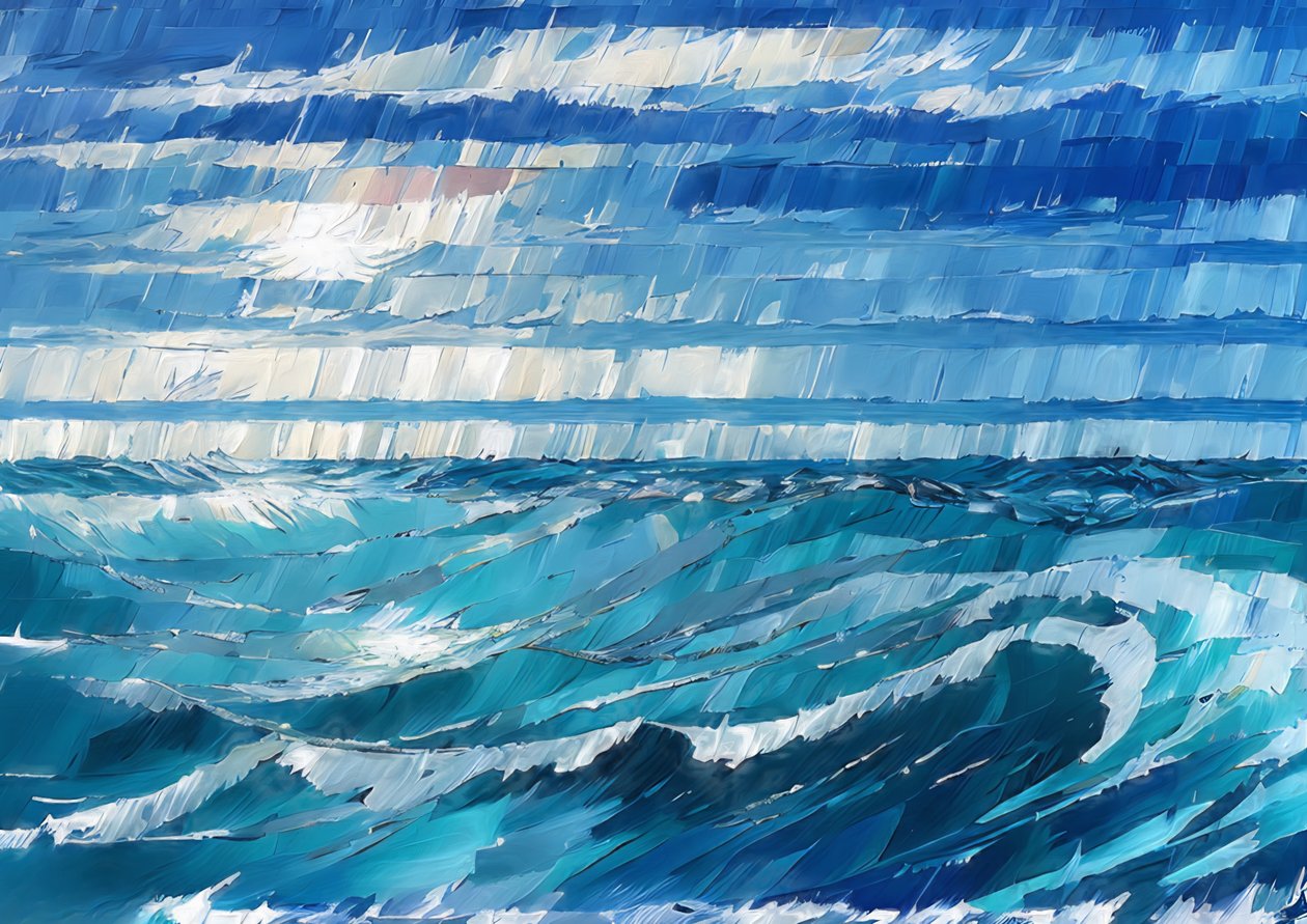 chuva oceânica_01 de Josef Johann Michel