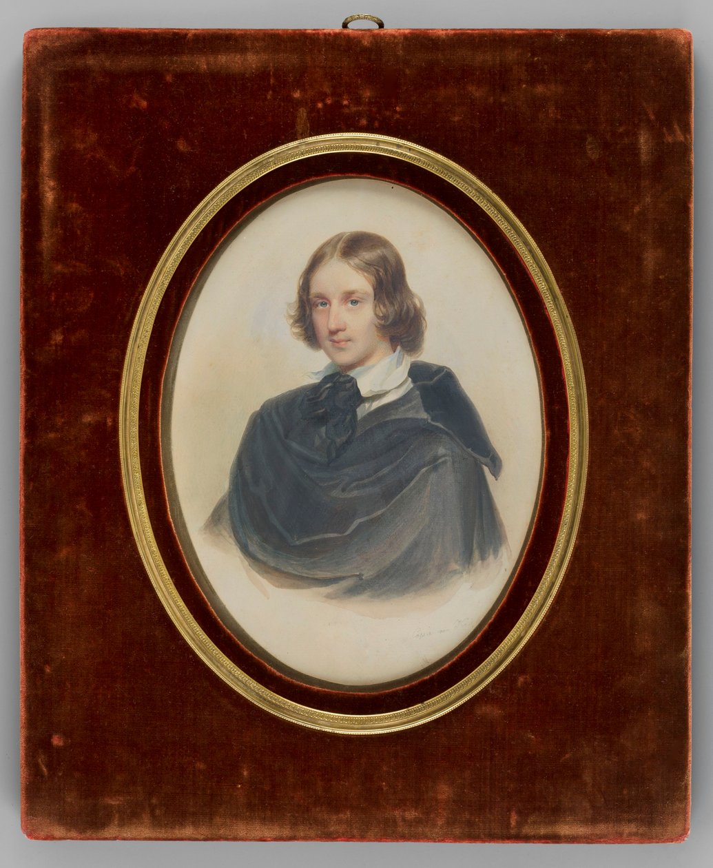 Adam Józef Potocki na sua juventude (1822-1872), filho de Artur e Zofia, nascida Branicka de Josef Kriehuber