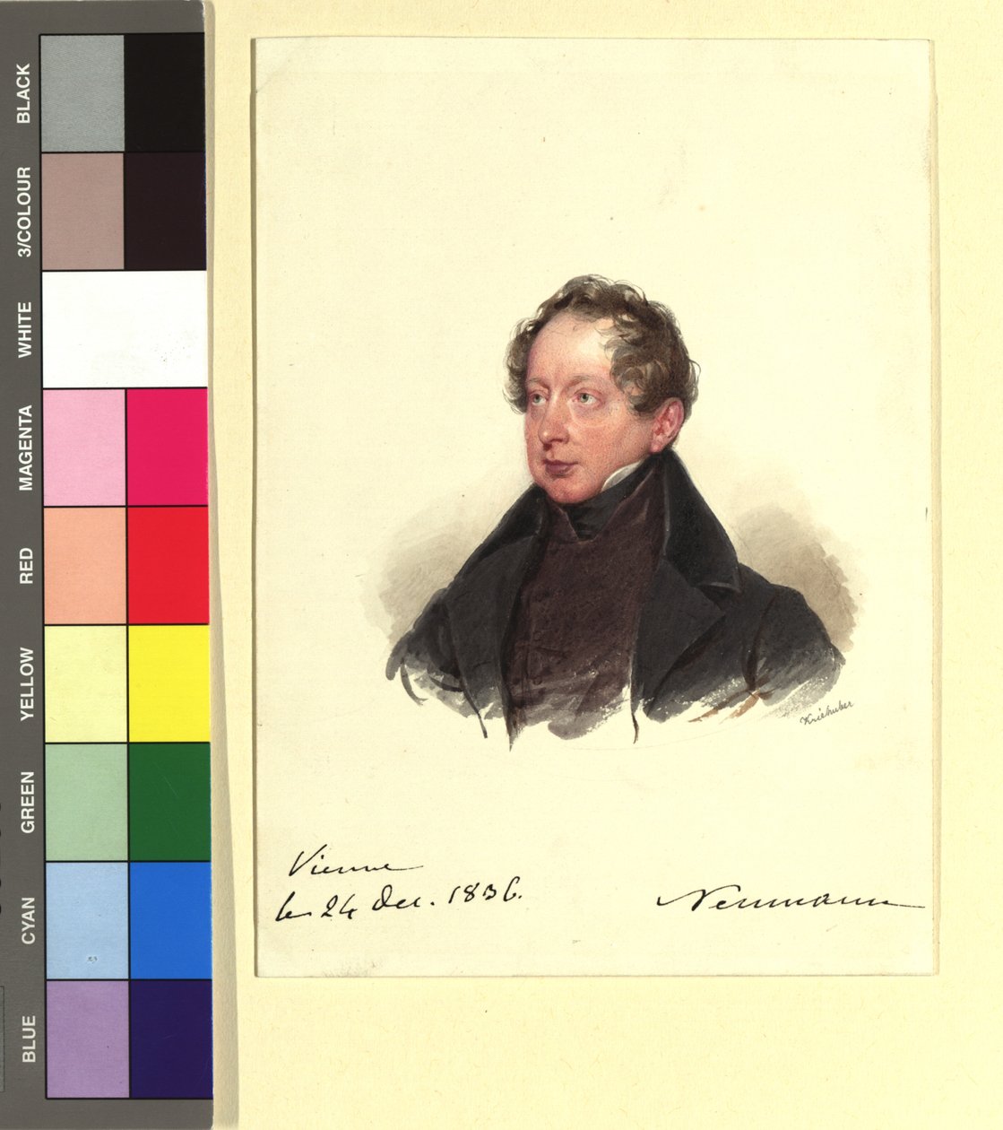 Advogado Dr. Neumann de Josef Kriehuber
