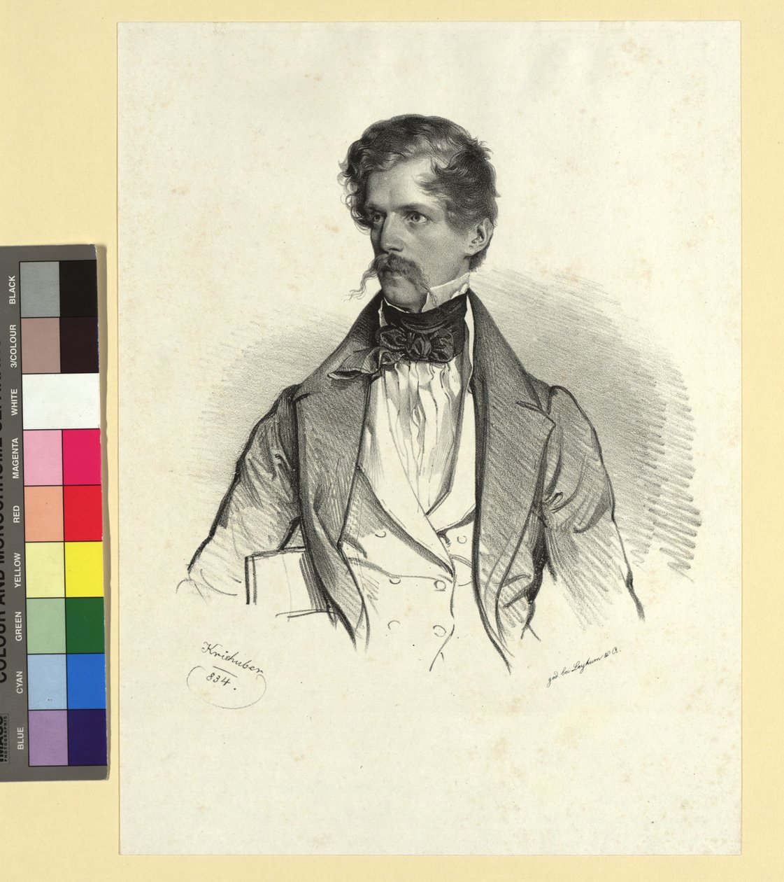 Barão Anton v. Doblhoff de Josef Kriehuber