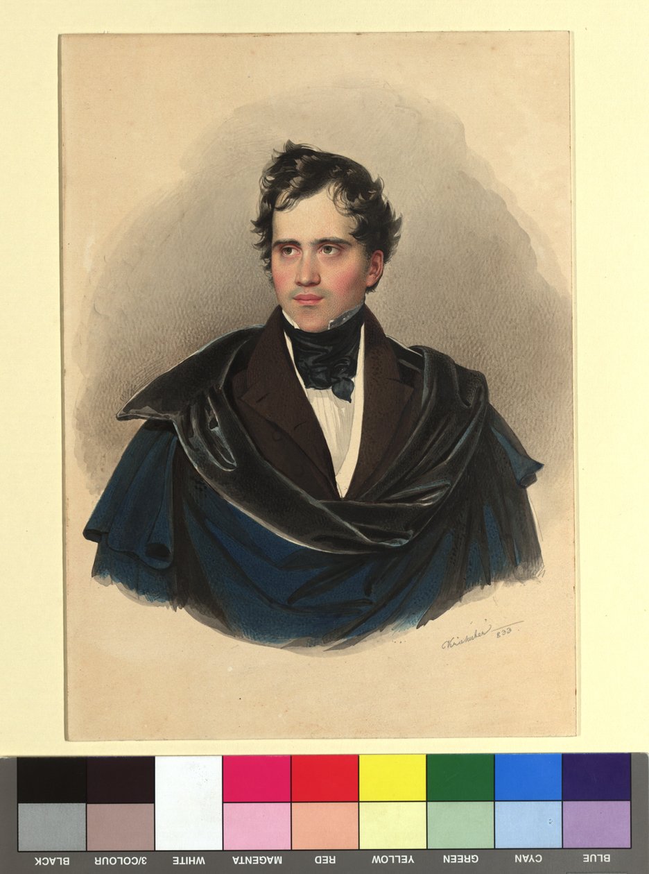 August Friedrich, Conde Marschall de Burgholzhausen e Tromsdorf de Josef Kriehuber