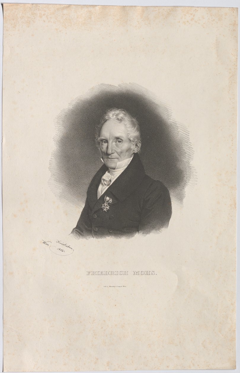 Friedrich Mohs de Josef Kriehuber