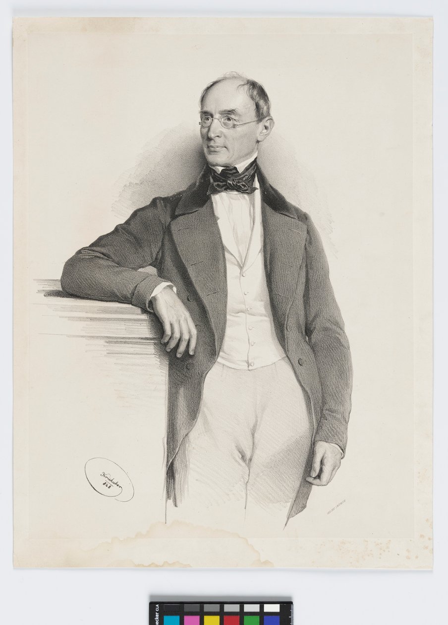 Franz Xaver (III) Barão de Pillersdorf de Josef Kriehuber