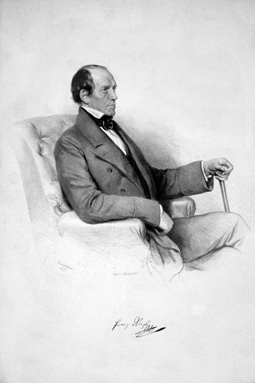 Franz Xaver Riepl Litho de Josef Kriehuber