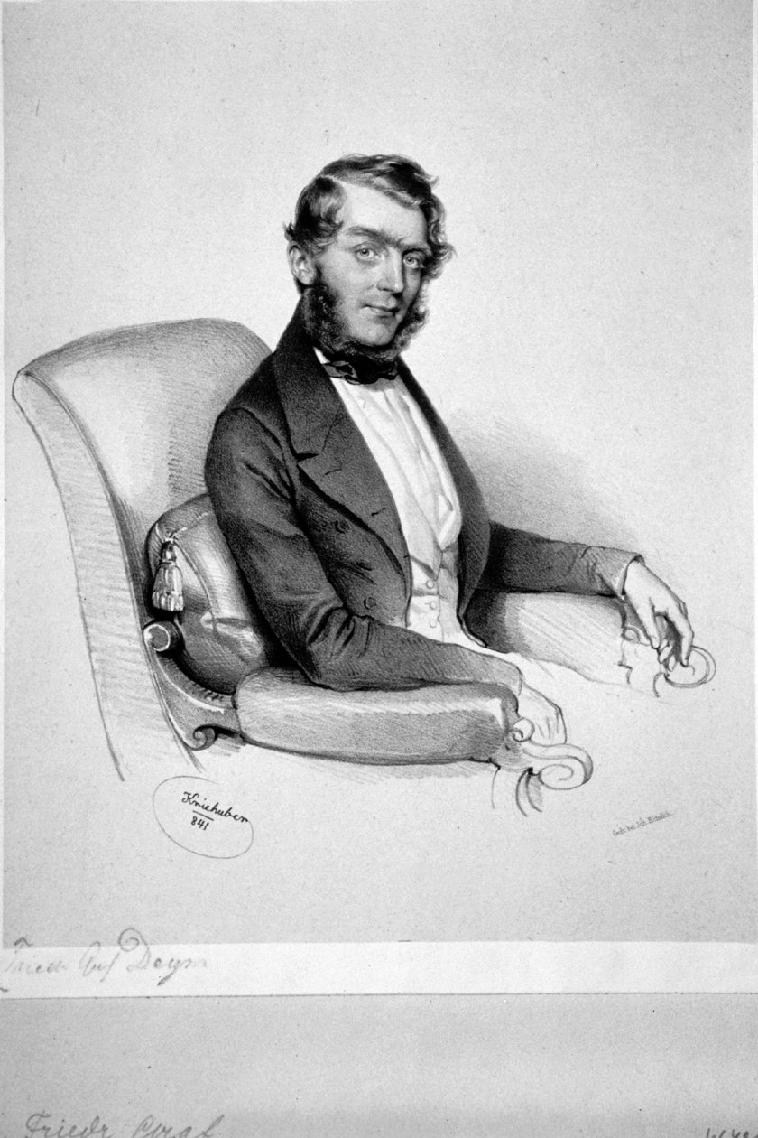 Friedrich Deym Litho de Josef Kriehuber
