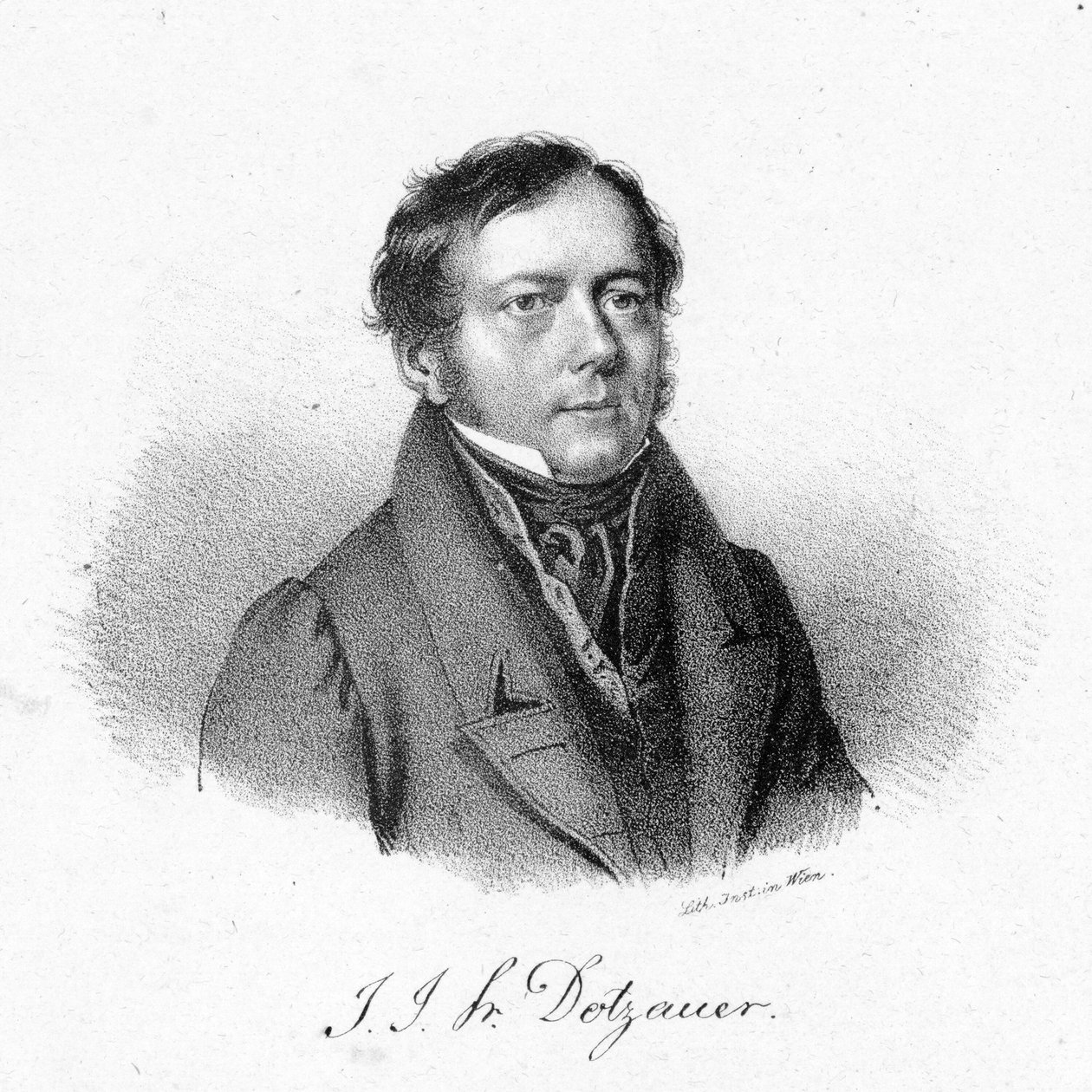 Friedrich Dotzauer de Josef Kriehuber
