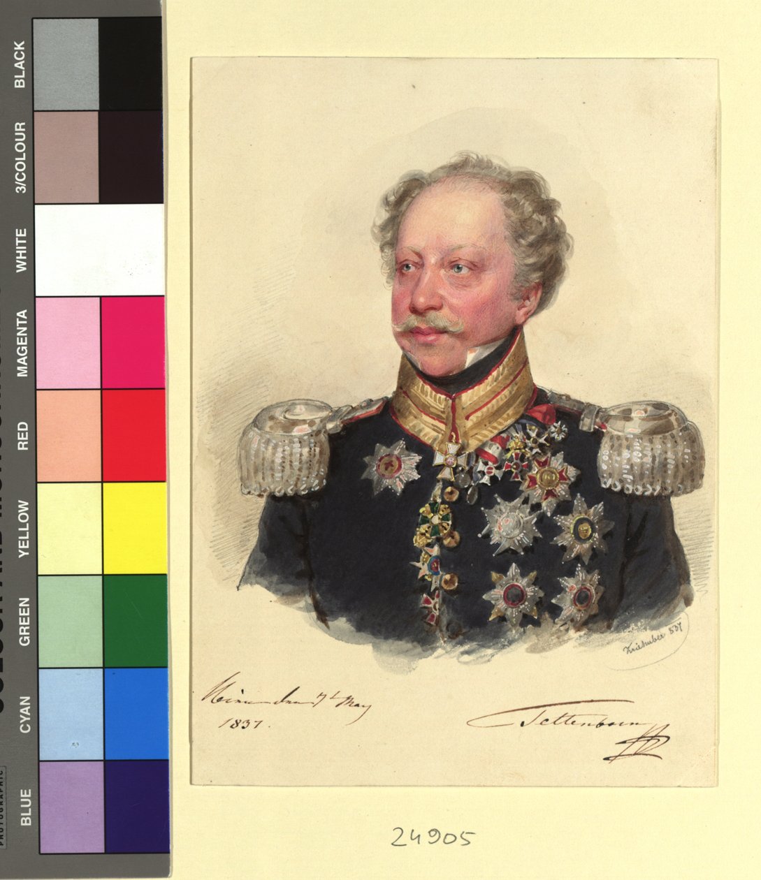 General C. F. barão Tettenborn de Josef Kriehuber