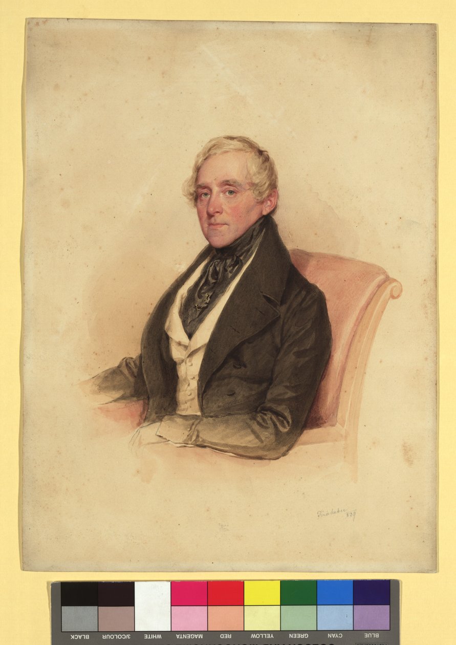 Conde Rudolf Salis-Zizers de Josef Kriehuber