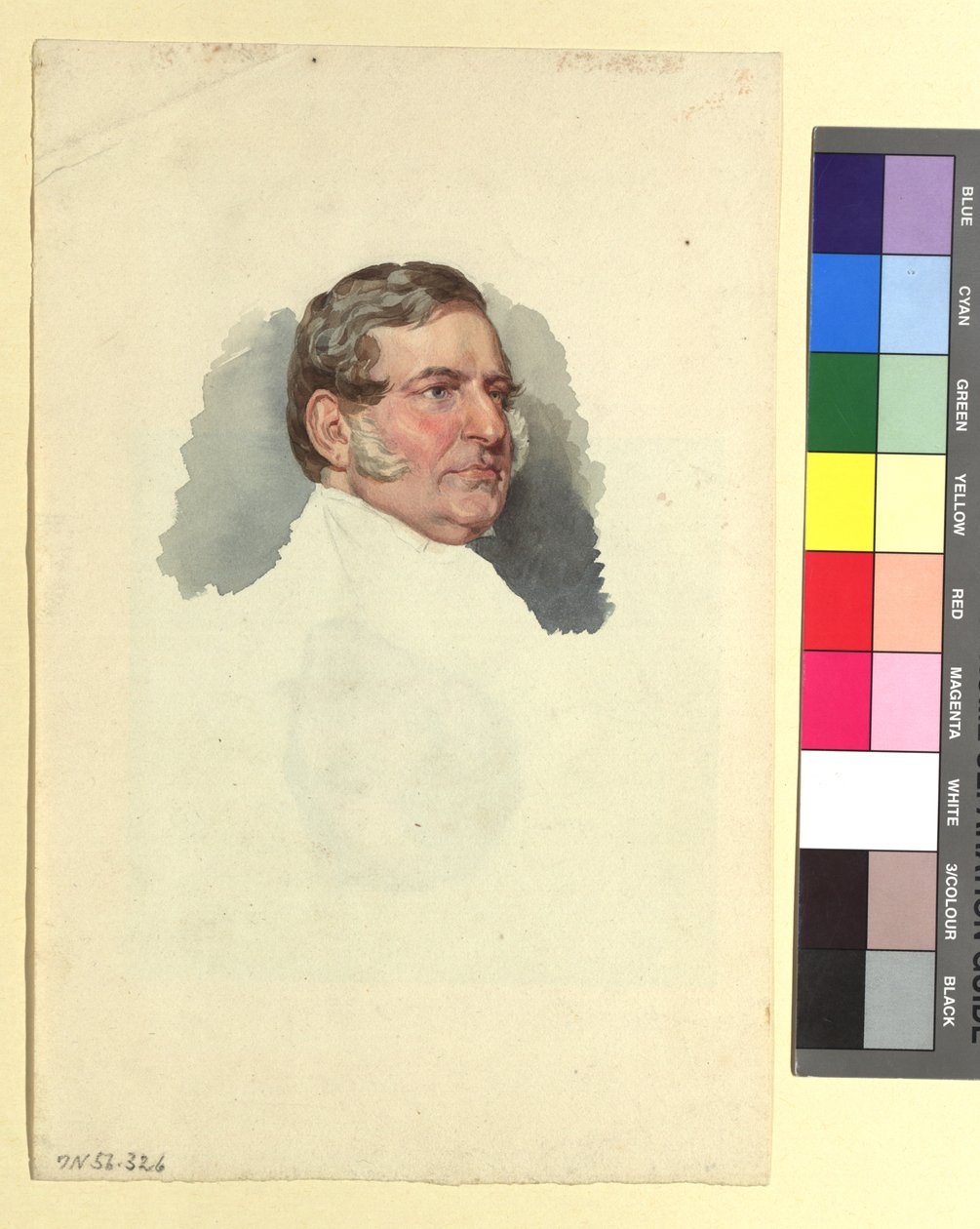 Hermengild Francesconi, primeiro director do Caminho de Ferro do Norte do Imperador Fernando. Verso: Franz conde von Schlick, general de cavalaria de Josef Kriehuber