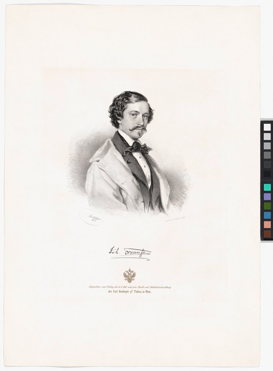 Johann Strauss (filho) de Josef Kriehuber