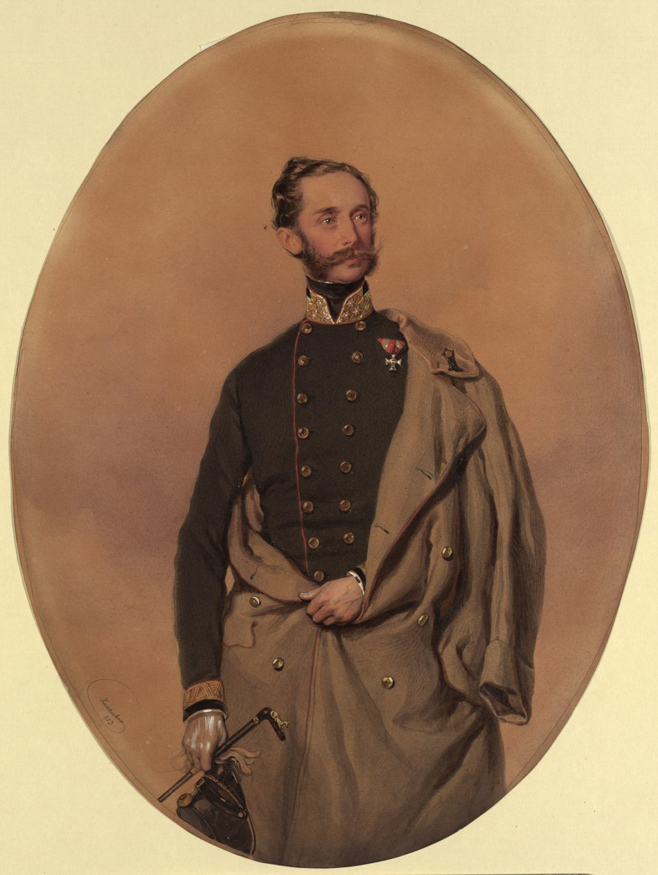 Ludwig, Barão de Gablenz (1814-1874) de Josef Kriehuber