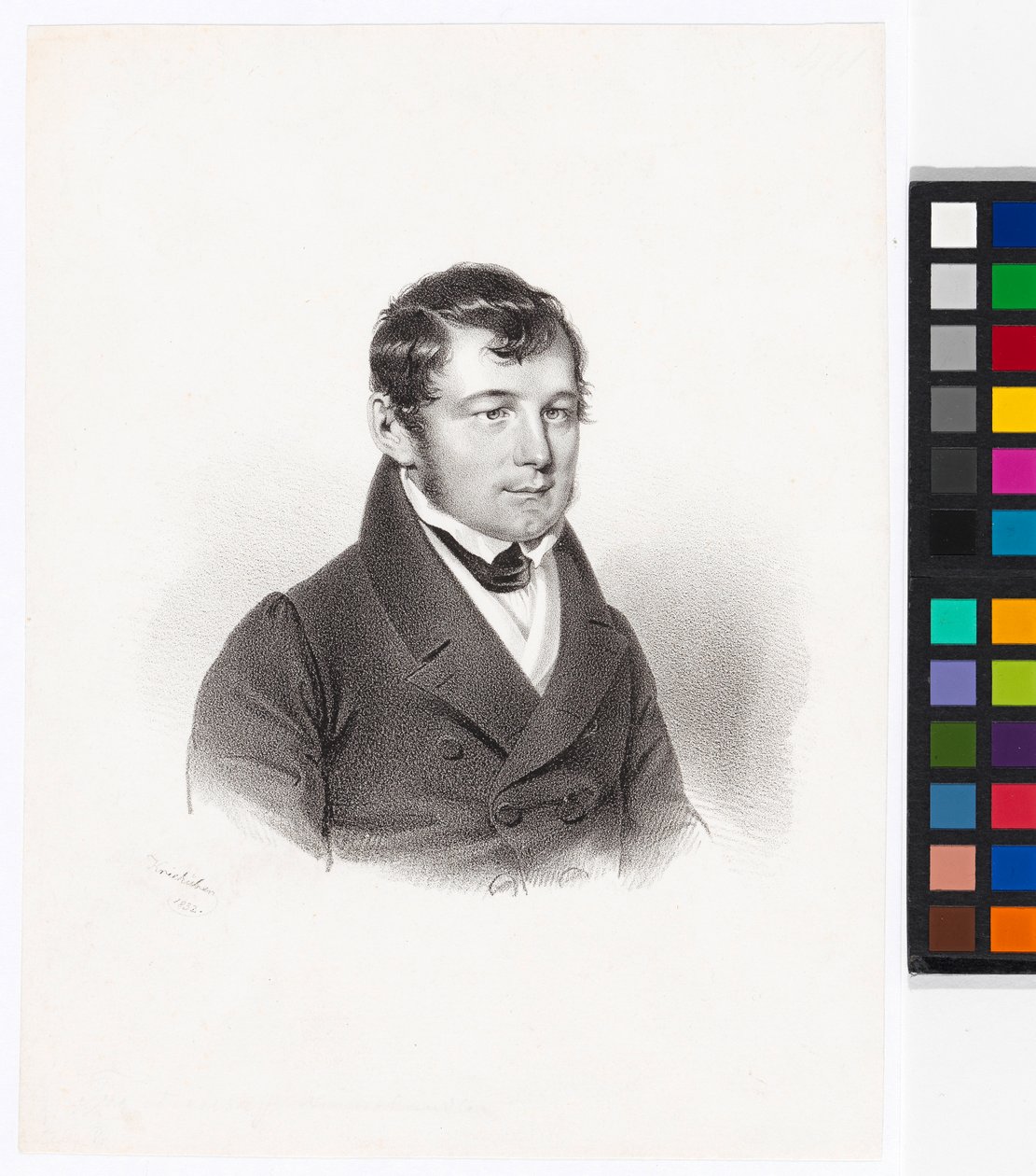 Matthias Trentsensky, litógrafo de Josef Kriehuber