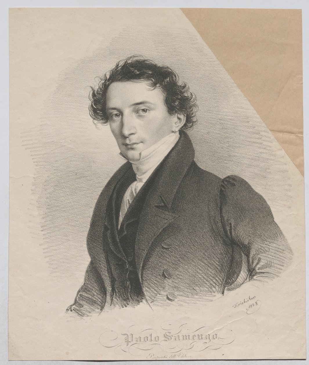 Paolo Samengo de Josef Kriehuber