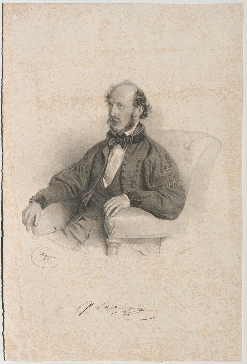 Pt. Rittinger 856 de Josef Kriehuber