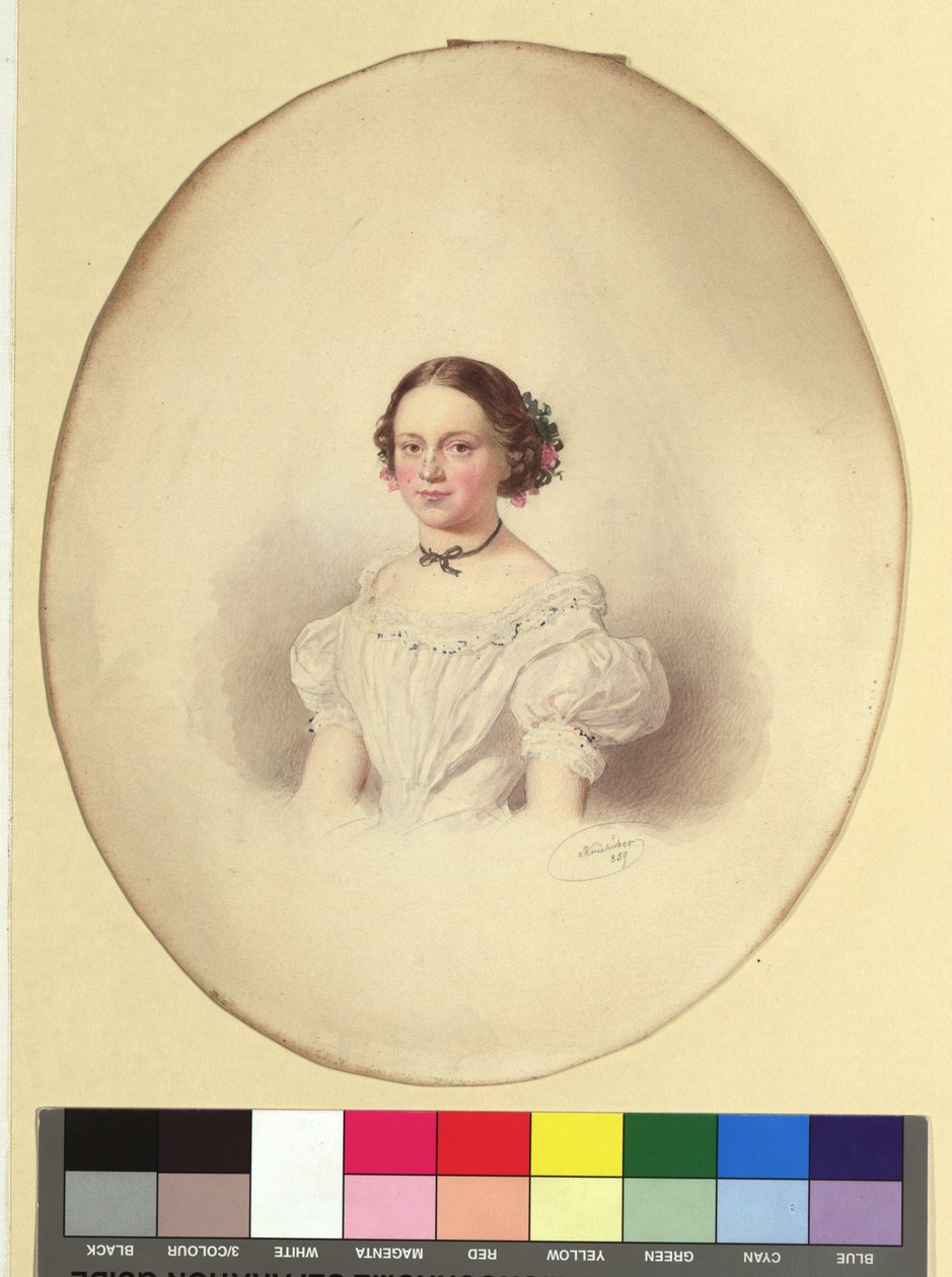 Wilhelmine Uhl, de solteira Waisnix de Josef Kriehuber