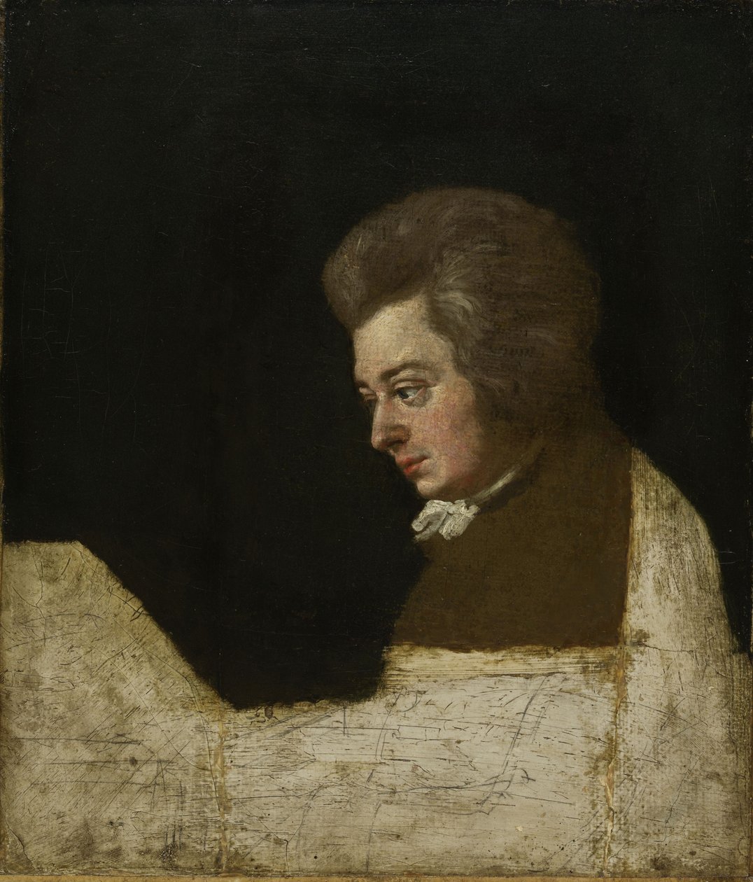 Wolfgang Amadeus Mozart 1756-1791, 1789 de Josef Lange