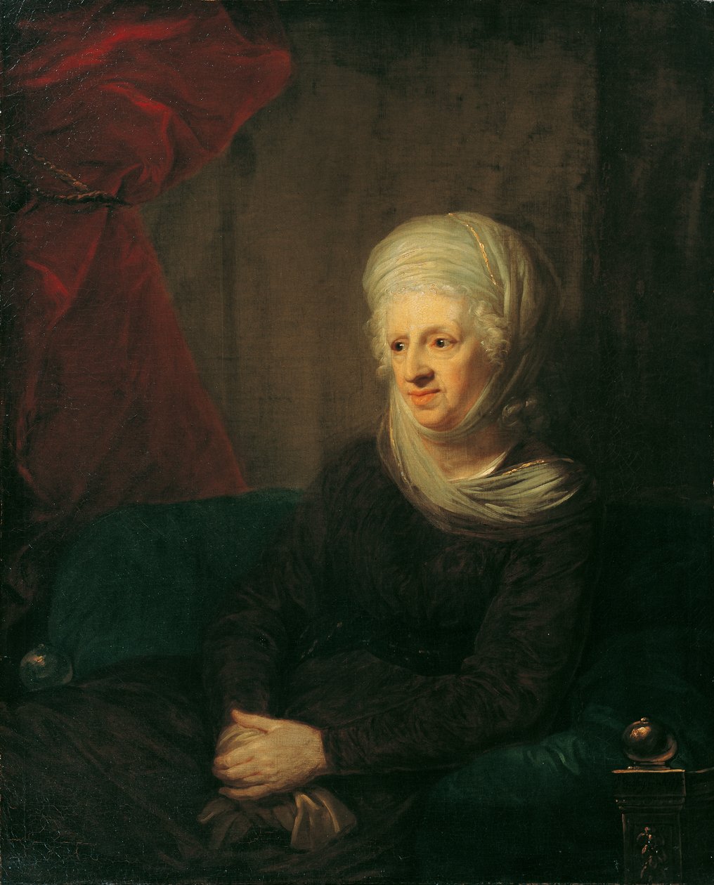 Uma Velha Senhora (Frau von Weinbrenner) de Josef Mathias Grassi