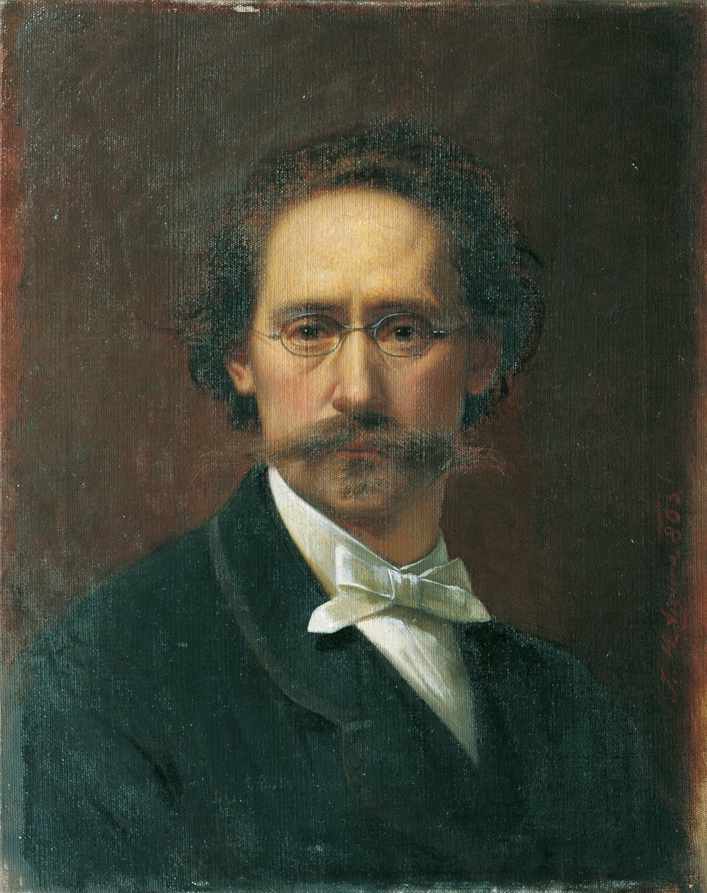 Auto-retrato de Josef Matthäus Aigner