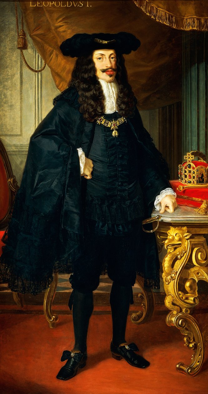 Retrato de Leopoldo I da Áustria (Viena de Josef and Mayrhofer Friedrich Kiss