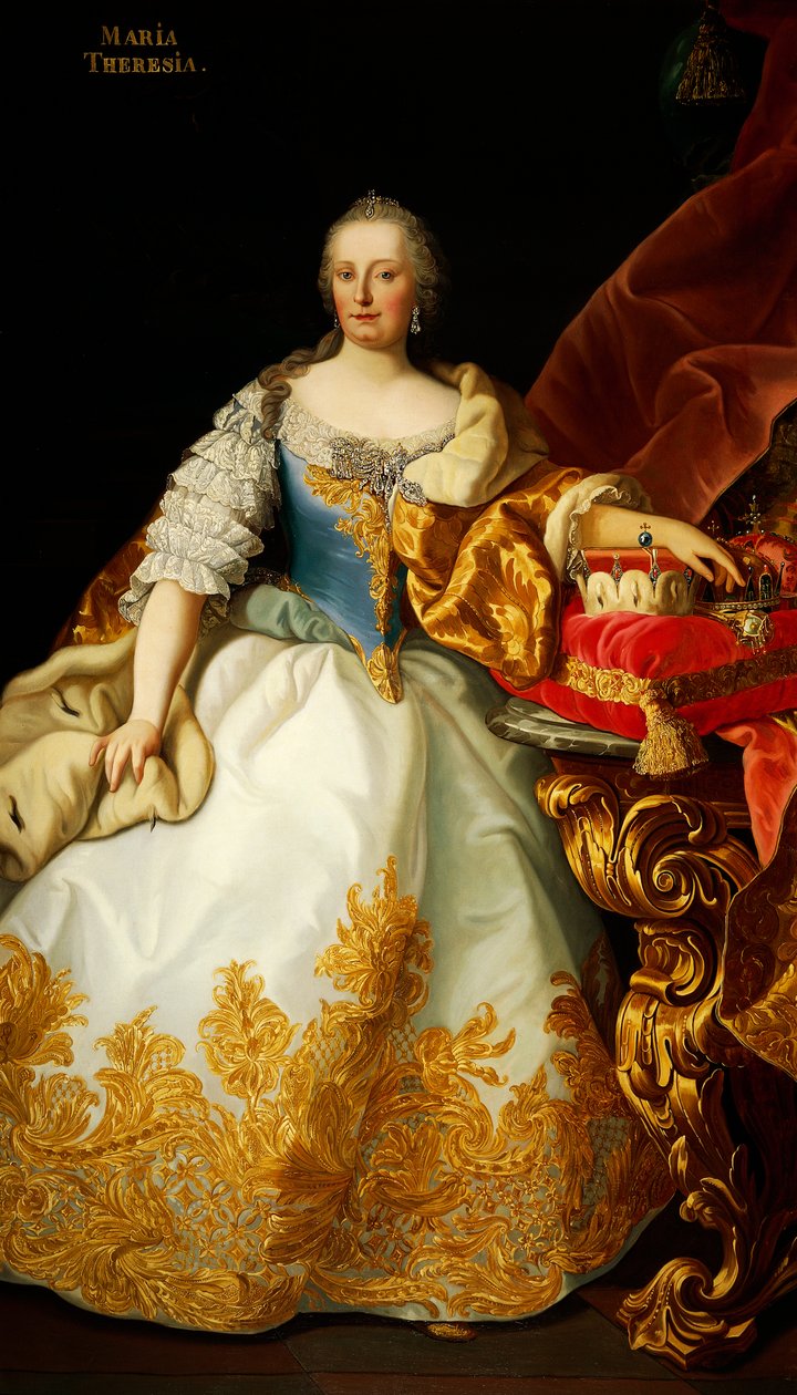 Retrato de Maria Teresa da Áustria (Viena de Josef and Mayrhofer Friedrich Kiss
