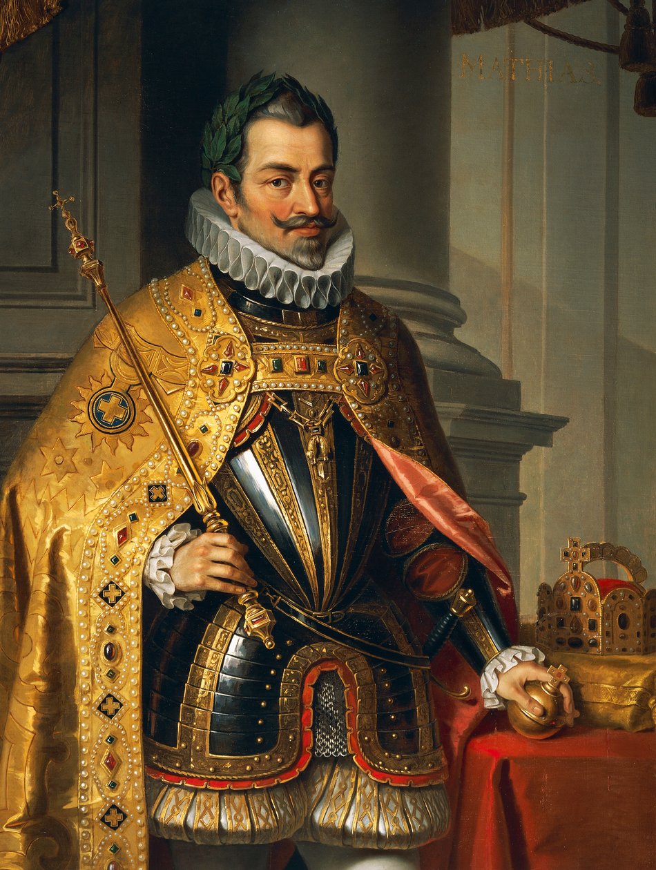 Retrato de Matias da Áustria (Viena de Josef and Mayrhofer Friedrich Kiss