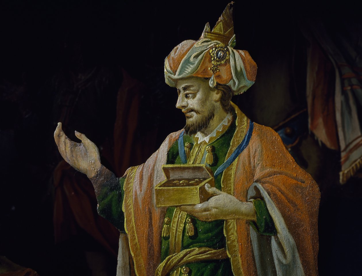 Balthasar, adoração dos Reis Magos de Josef Renzler