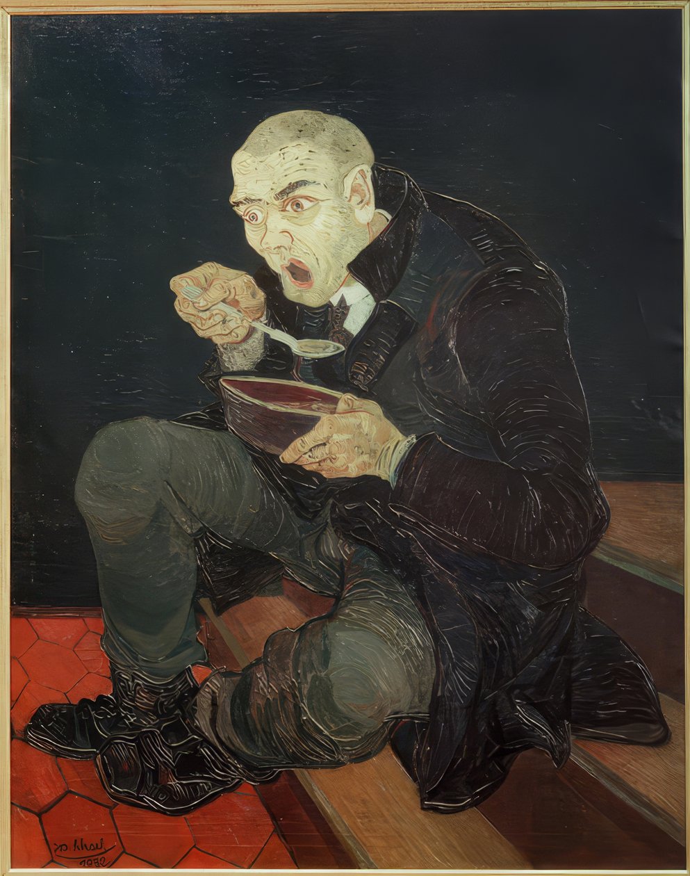 Comedor de sopa de Josef Scharl
