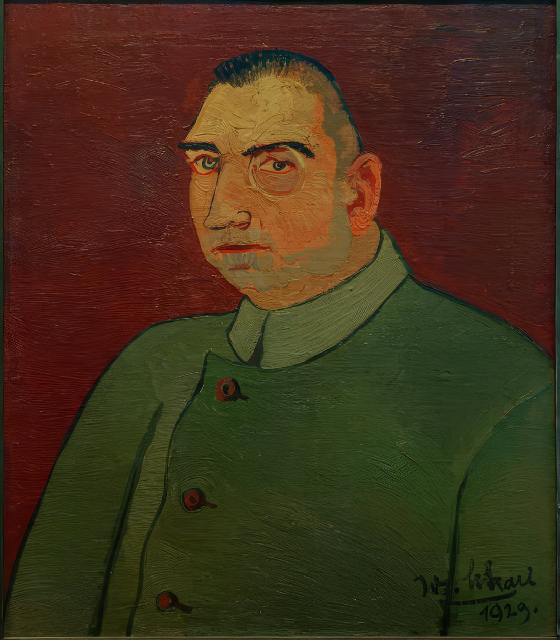 O monóculo de Josef Scharl