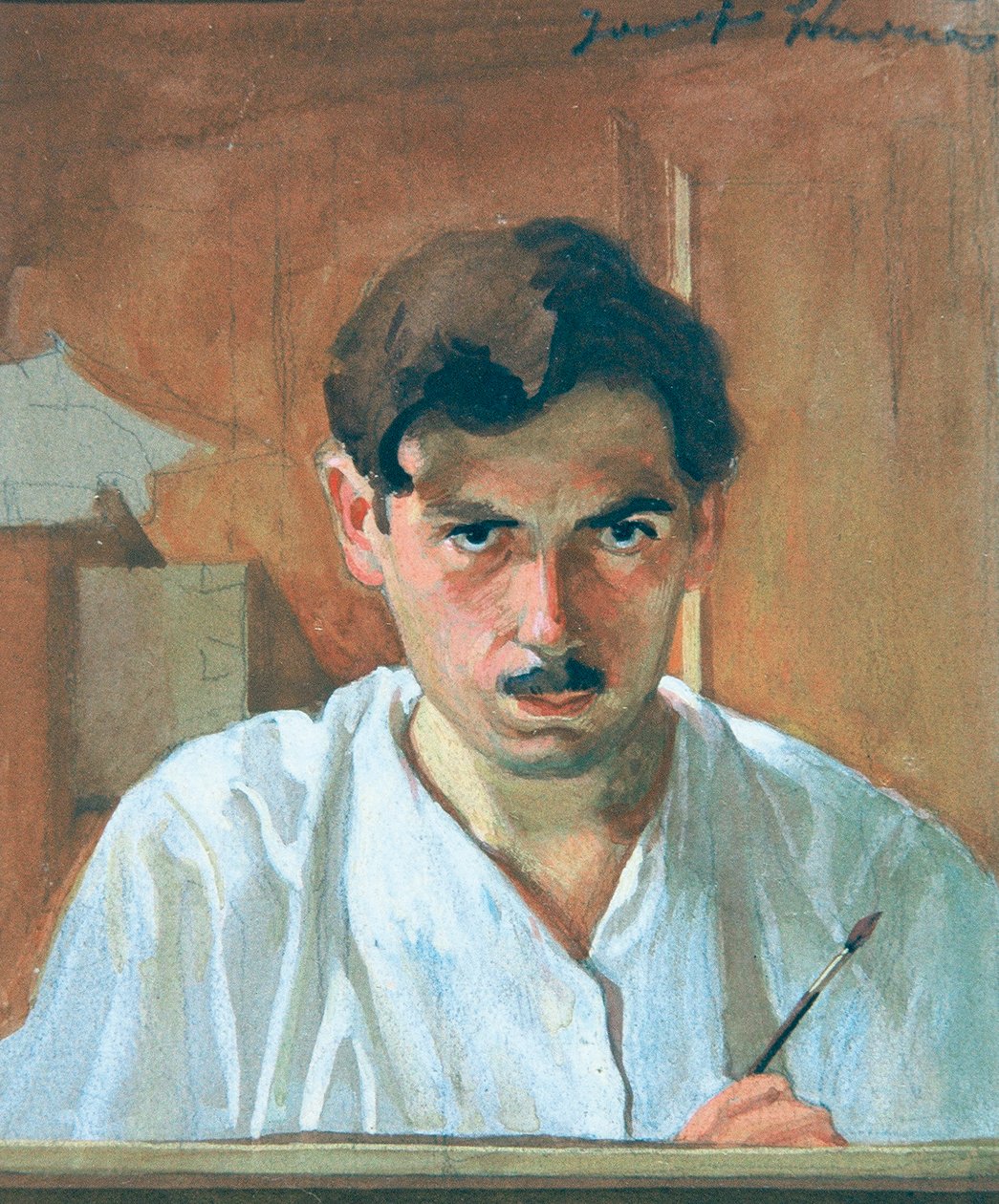 Auto-retrato de Josef Wawra