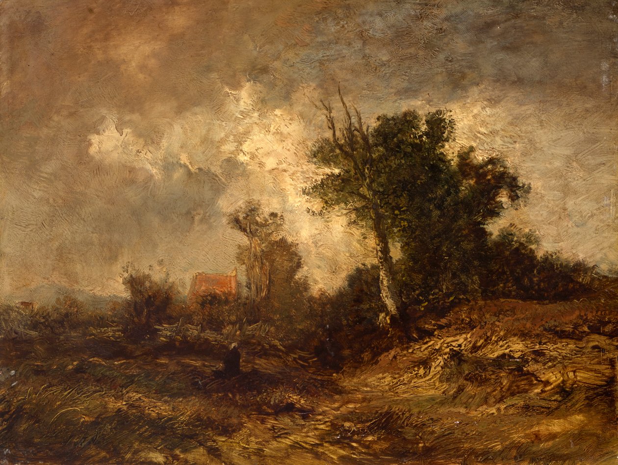 paisagem de final de verão de Josef Wenglein