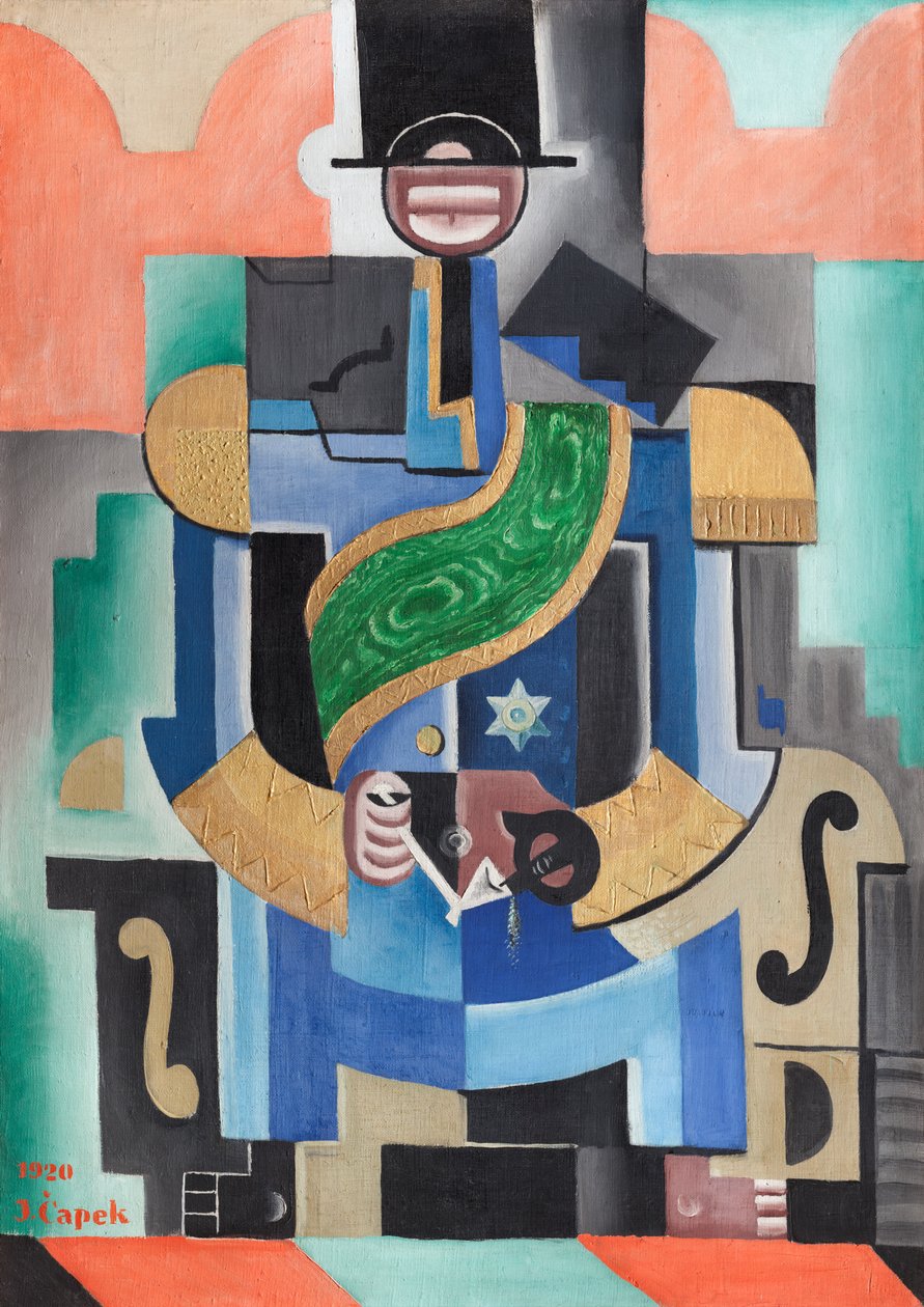 Rei africano, 1920 de Josef Čapek