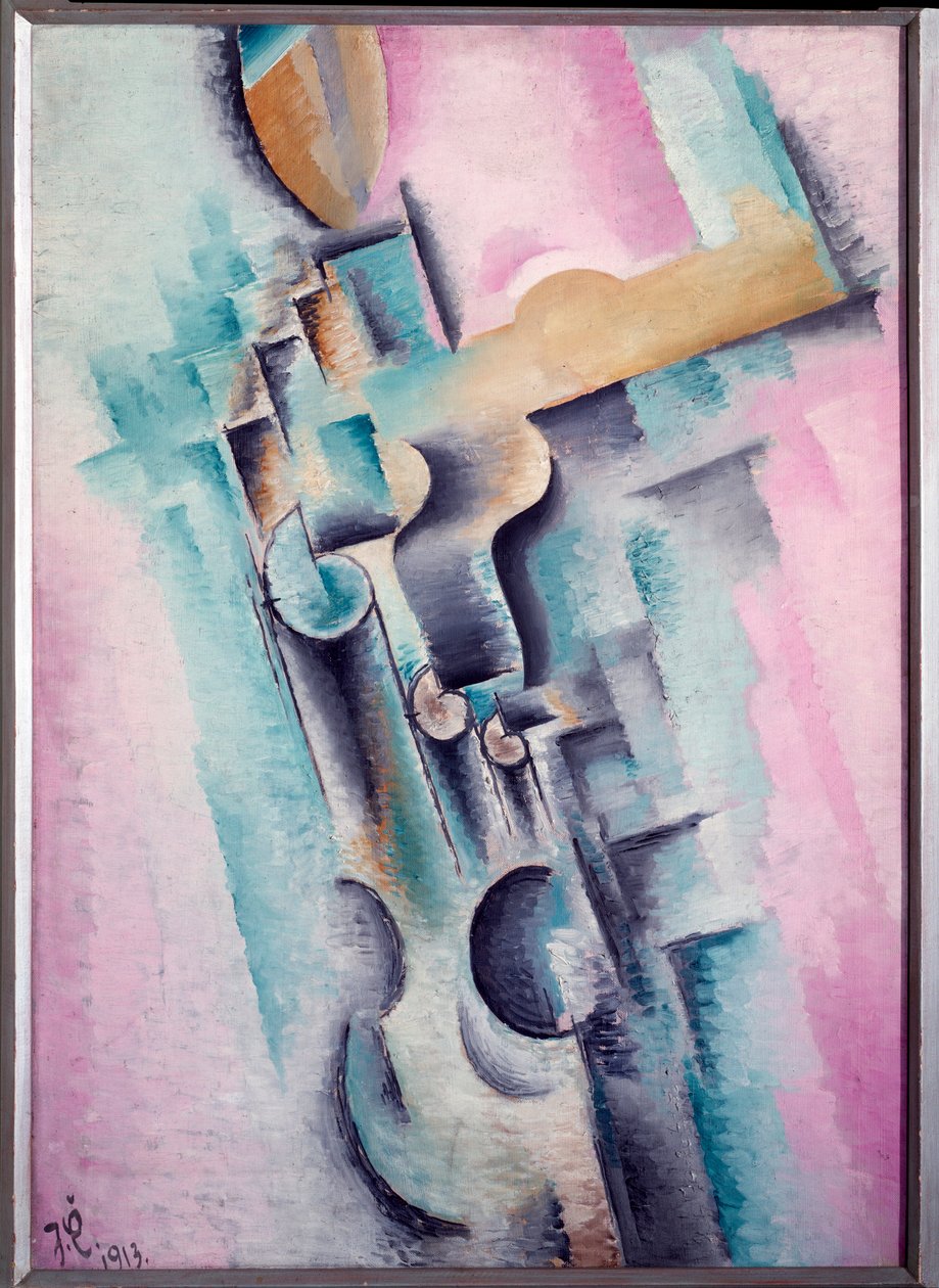 Figura de uma mulher (pintura de Josef Čapek