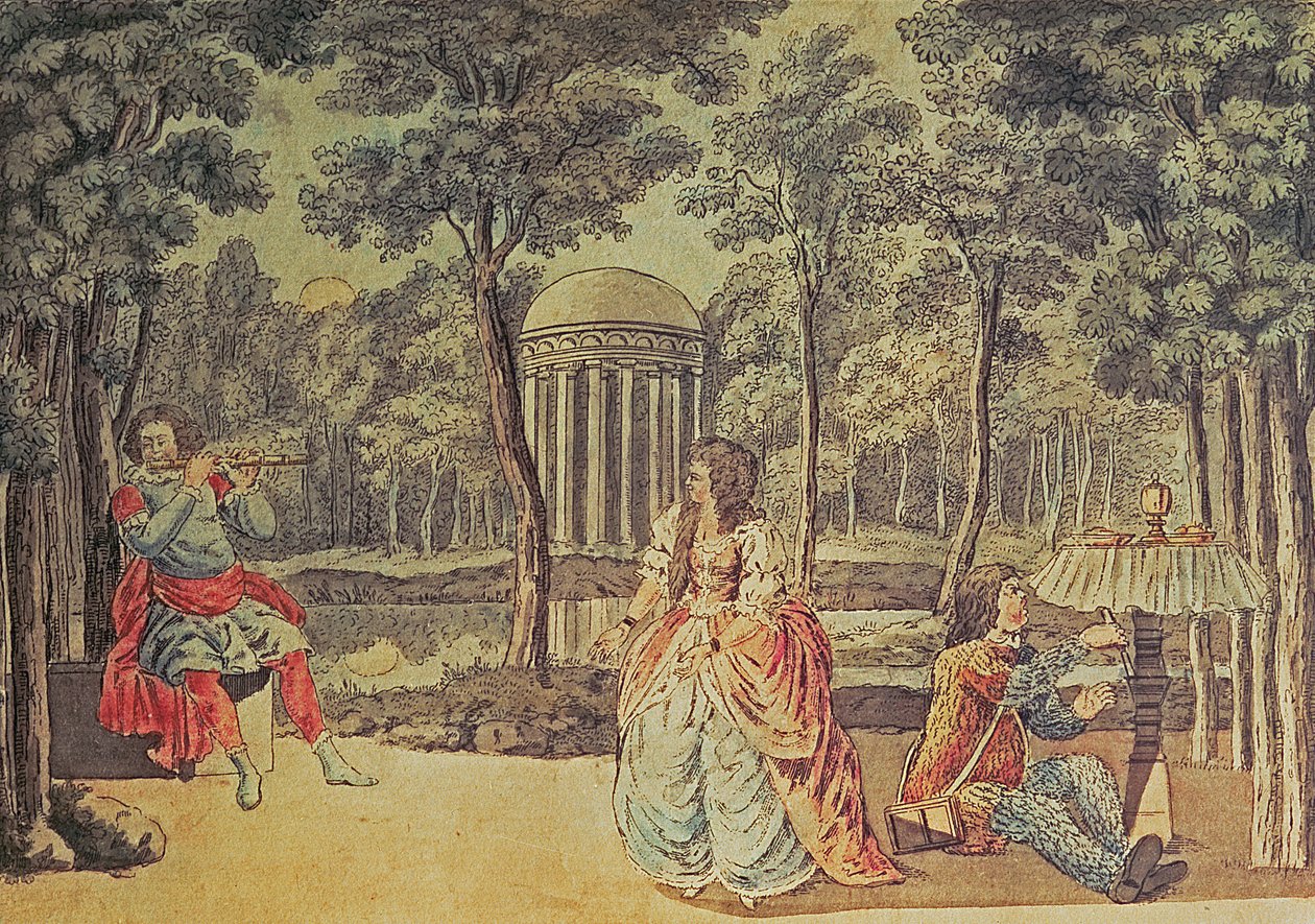 Pamina! Você está aqui! Bom Deus !, Ato II, de "A Flauta Mágica" de Wolfgang Amadeus Mozart (1756-91) de Joseph and Peter Schaffer