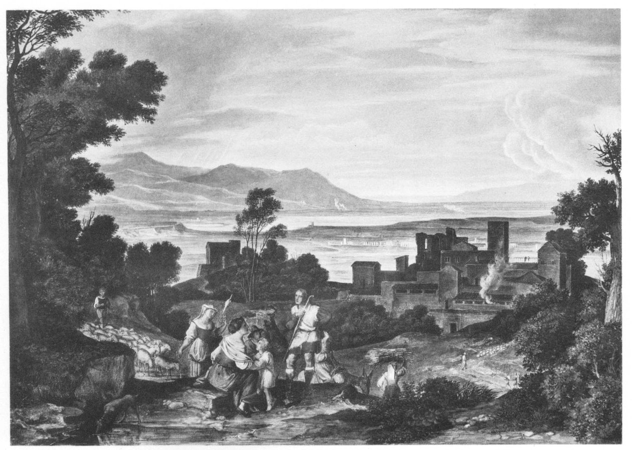 Paisagem em Olevano de Joseph Anton Koch