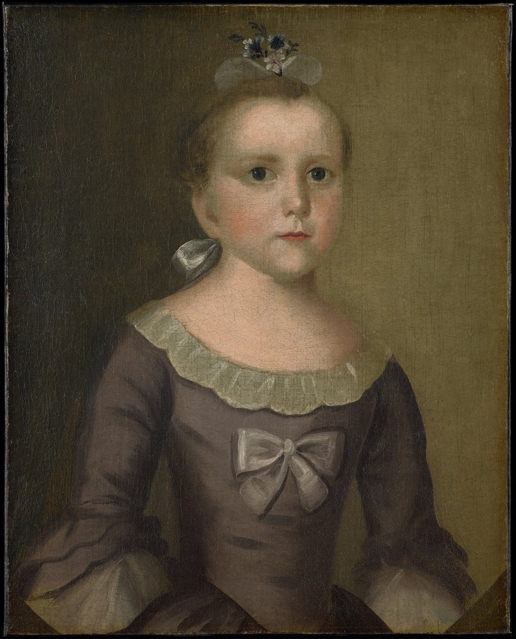 Retrato de Abigail Gowen, 1763 (óleo sobre tela) de Joseph Badger