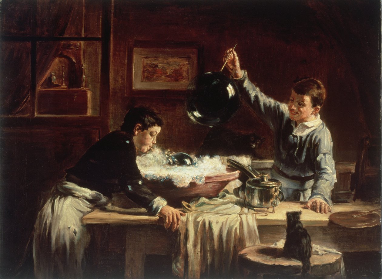 Bolhas de Sopro, 1899 de Joseph Bail
