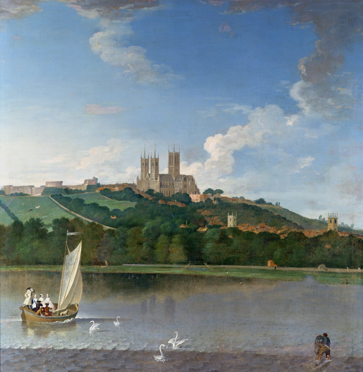 Lincoln da piscina de Brayford de Joseph Baker