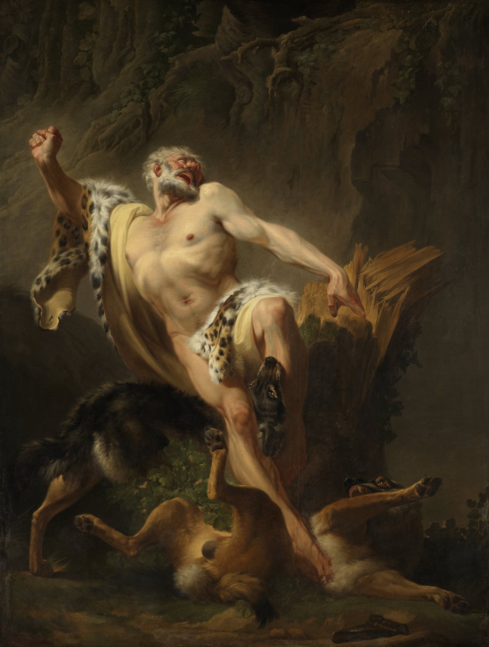 Milo de Croton de Joseph Benoît Suvée