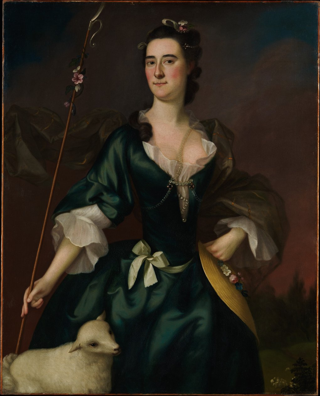 Retrato de sylvester mary de Joseph Jonathan Blackburn