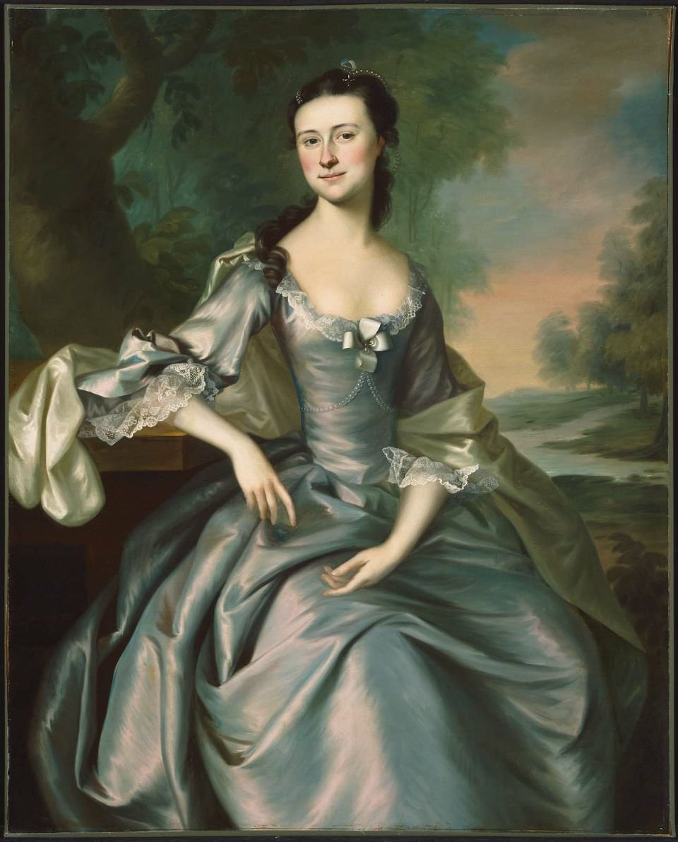 Retrato de Susan Apthorp (Sra. Thomas Bulfinch) de Joseph Jonathan Blackburn