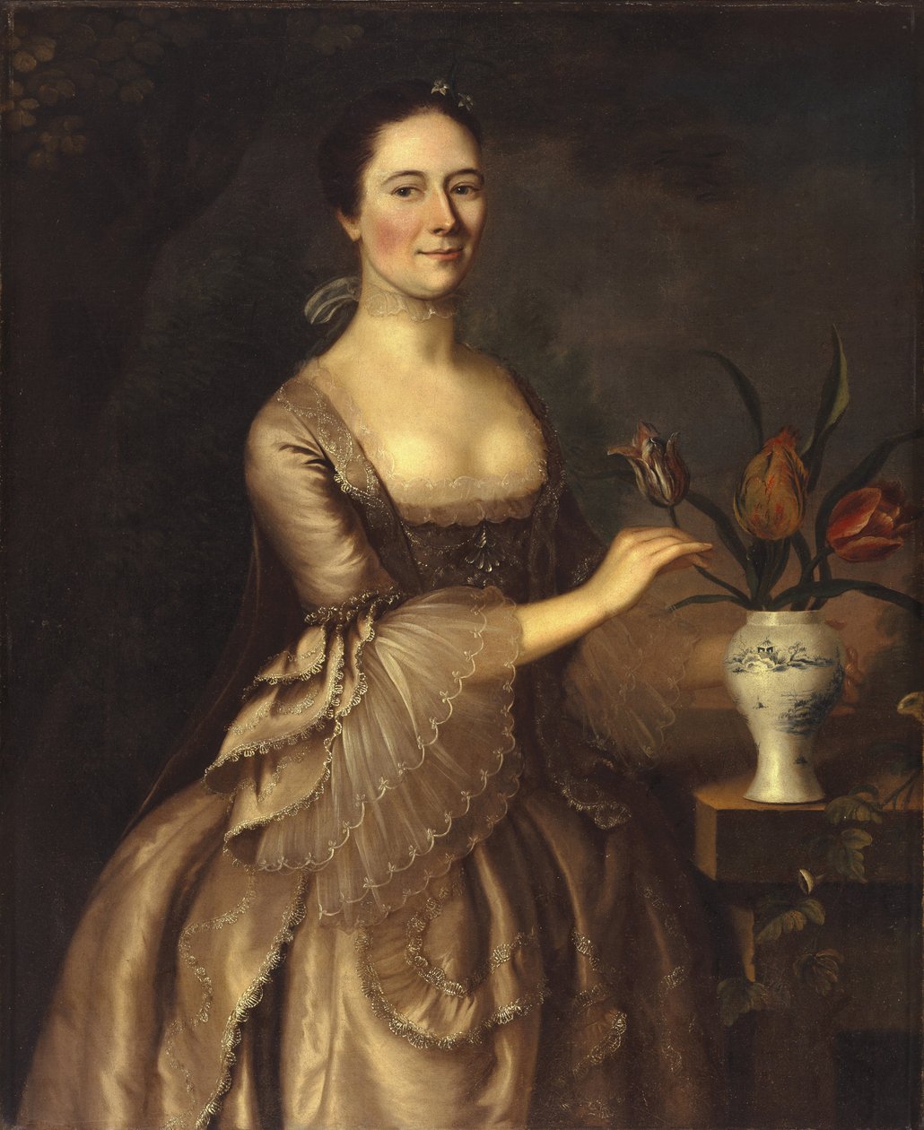 Retrato de uma mulher de Joseph Jonathan Blackburn